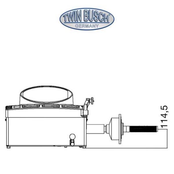 Twin Busch TWF100 Reifenwuchtmaschine handbetrieben semi automatisch